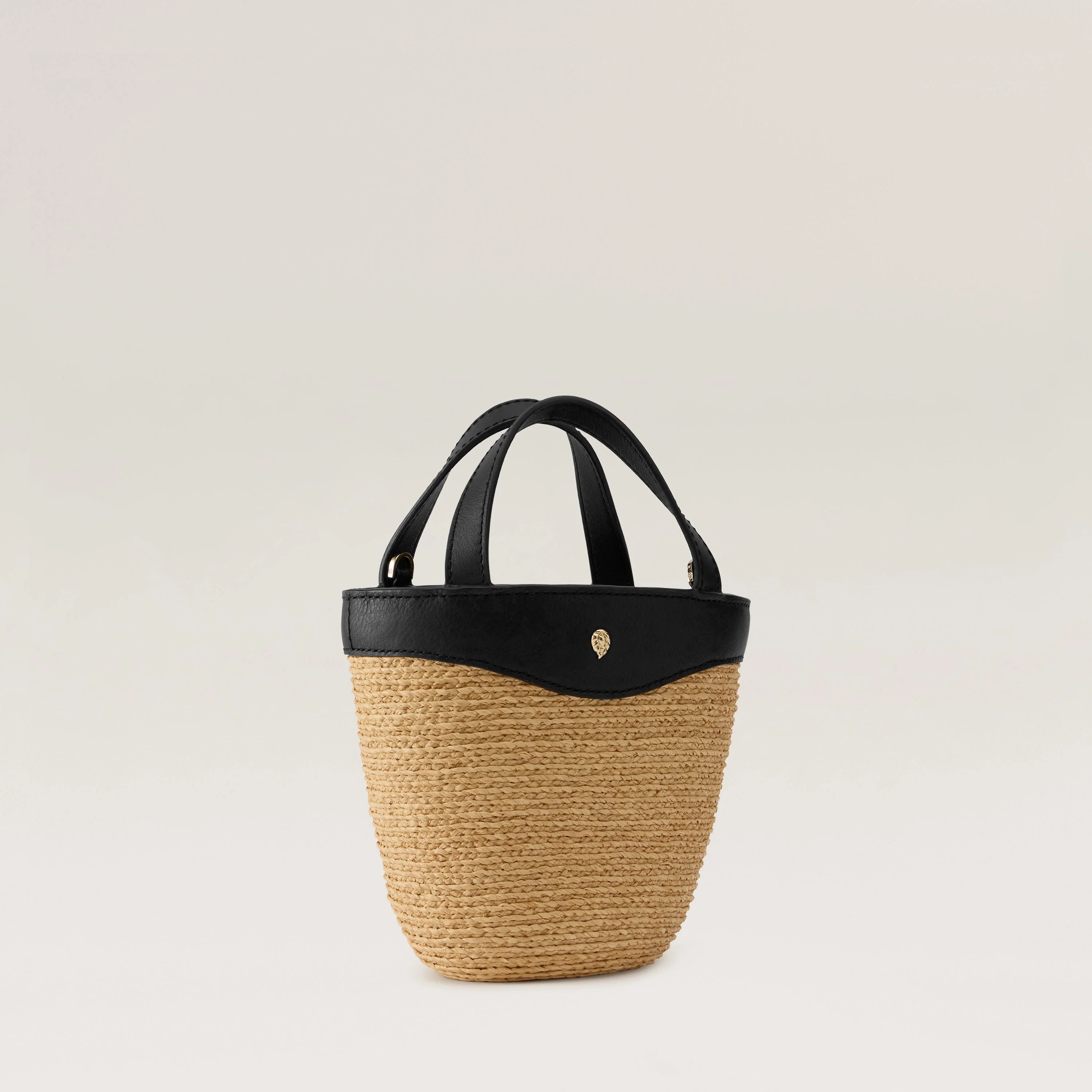 Ama Raffia Braid Basket - Image 4