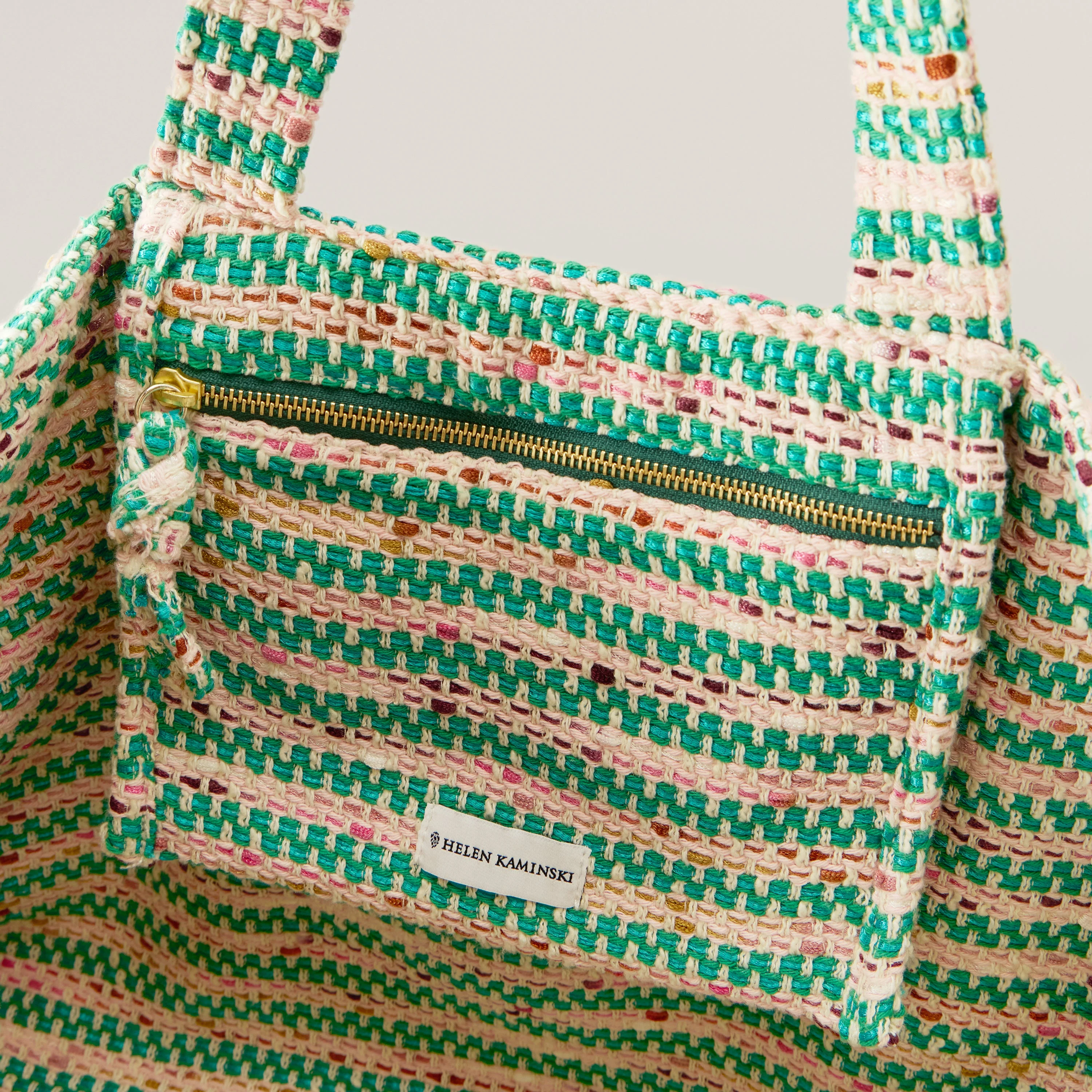 Anika Boucle Stripe Tote - Image 6