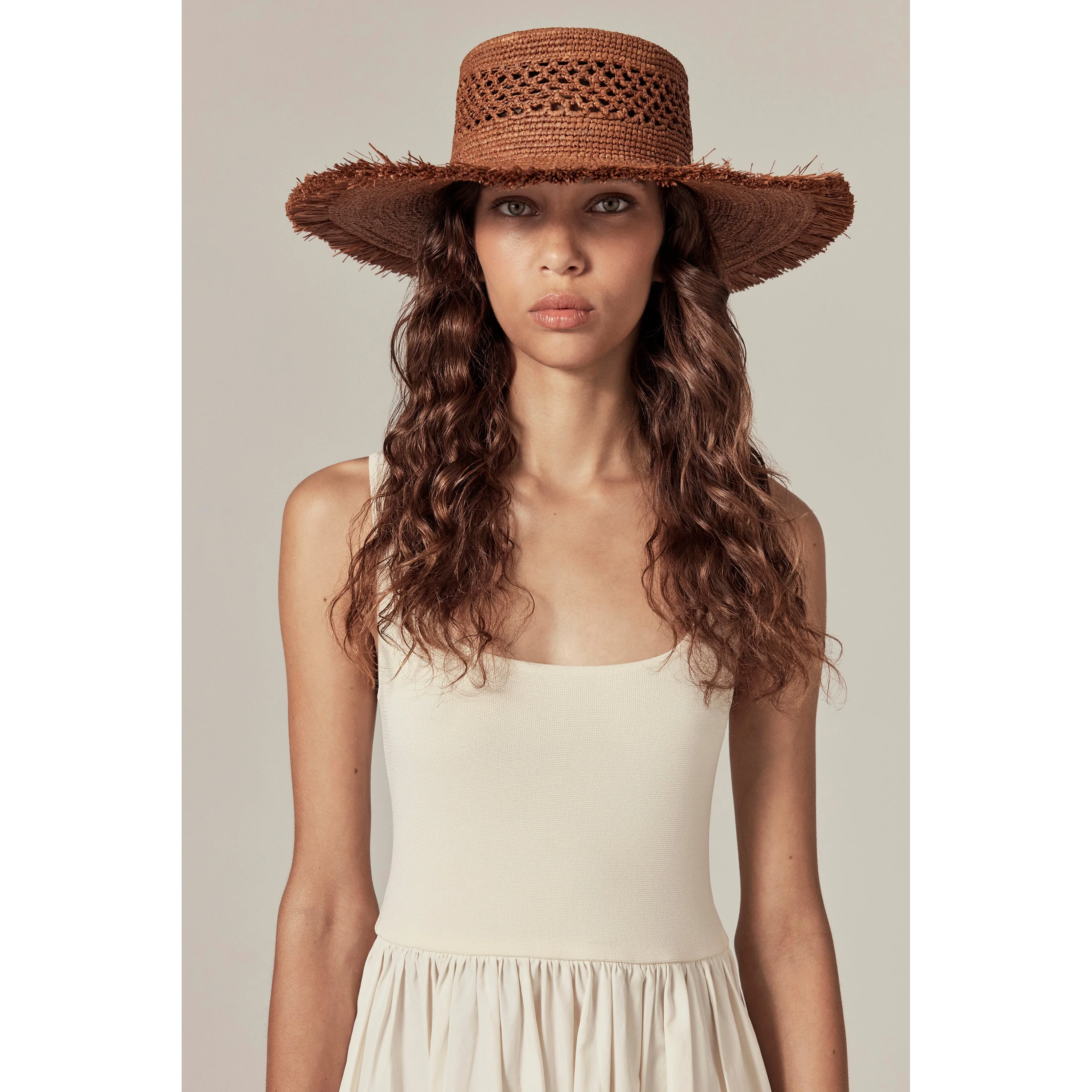 Ivy Raffia Boater - Image 2