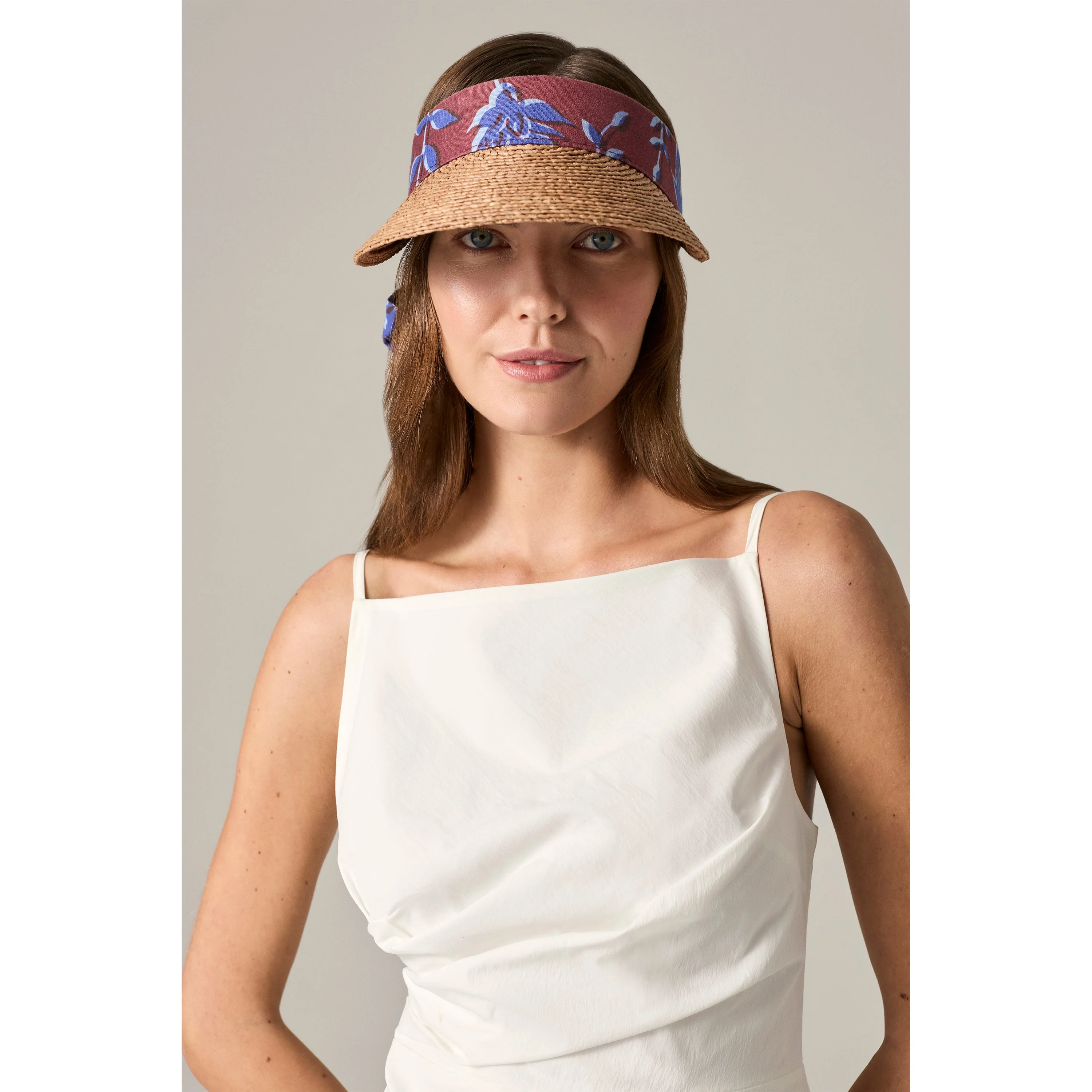 Kira Raffia Visor - Image 2