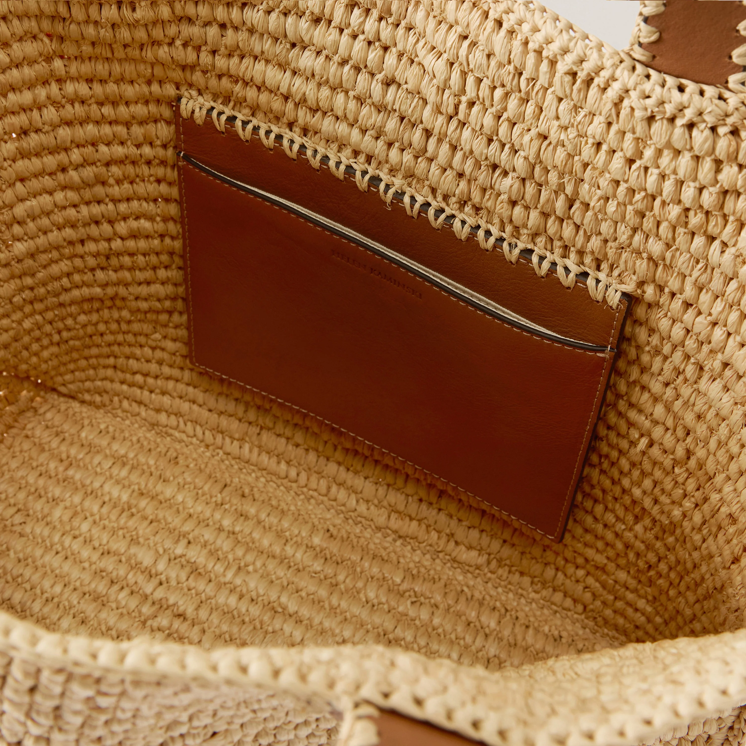 Liyoni Raffia Crochet Tote - Image 6