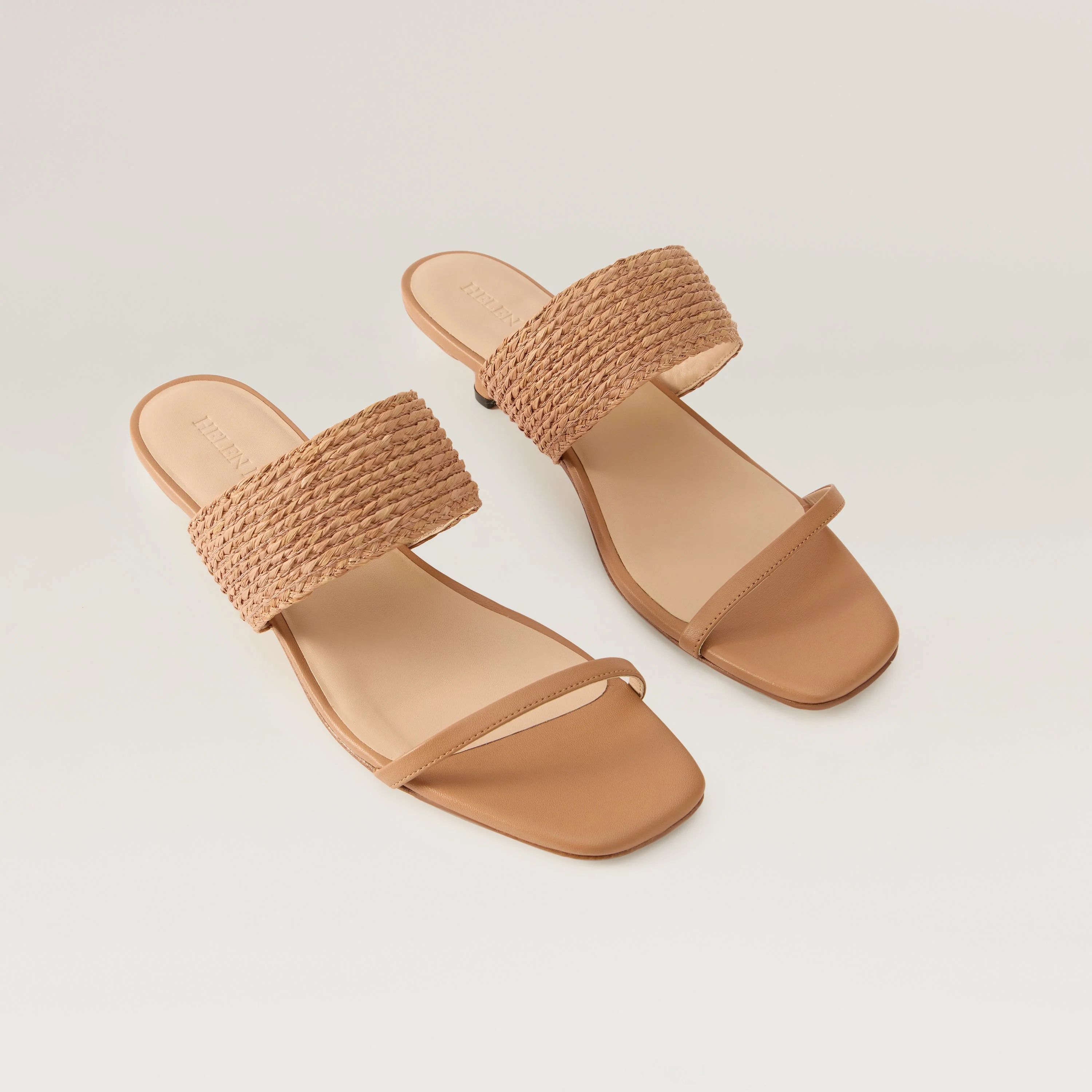 Selene Raffia Braid Heel - Image 4