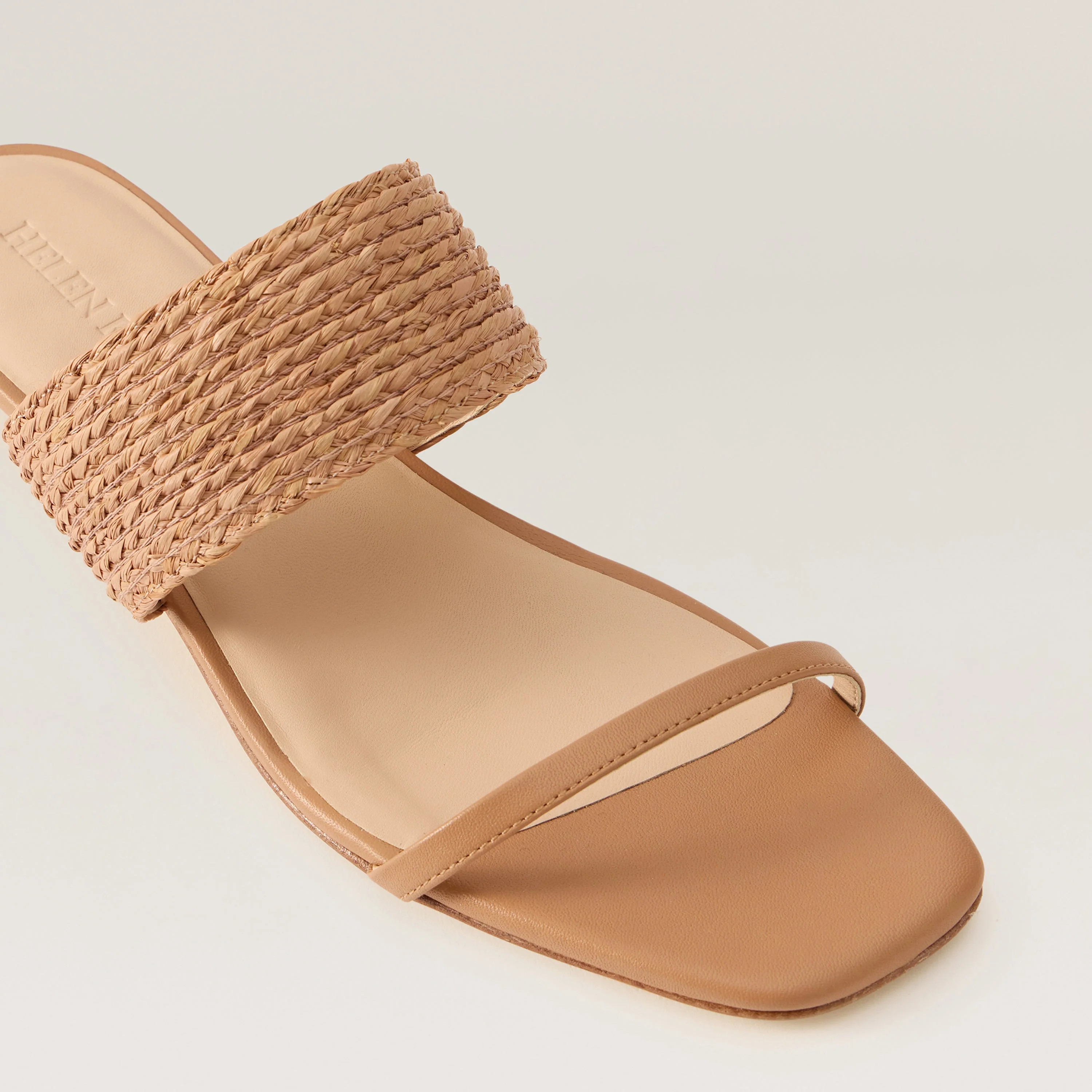 Selene Raffia Braid Heel - Image 5