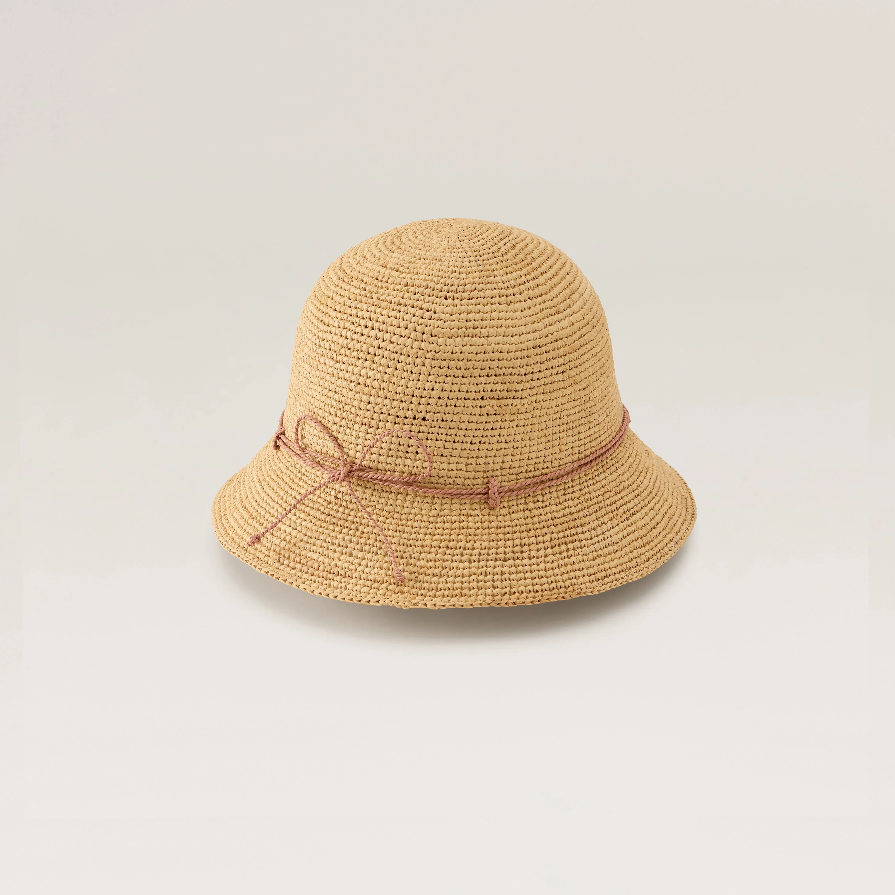 Villa 6 Raffia Crochet Cloche - Image 2