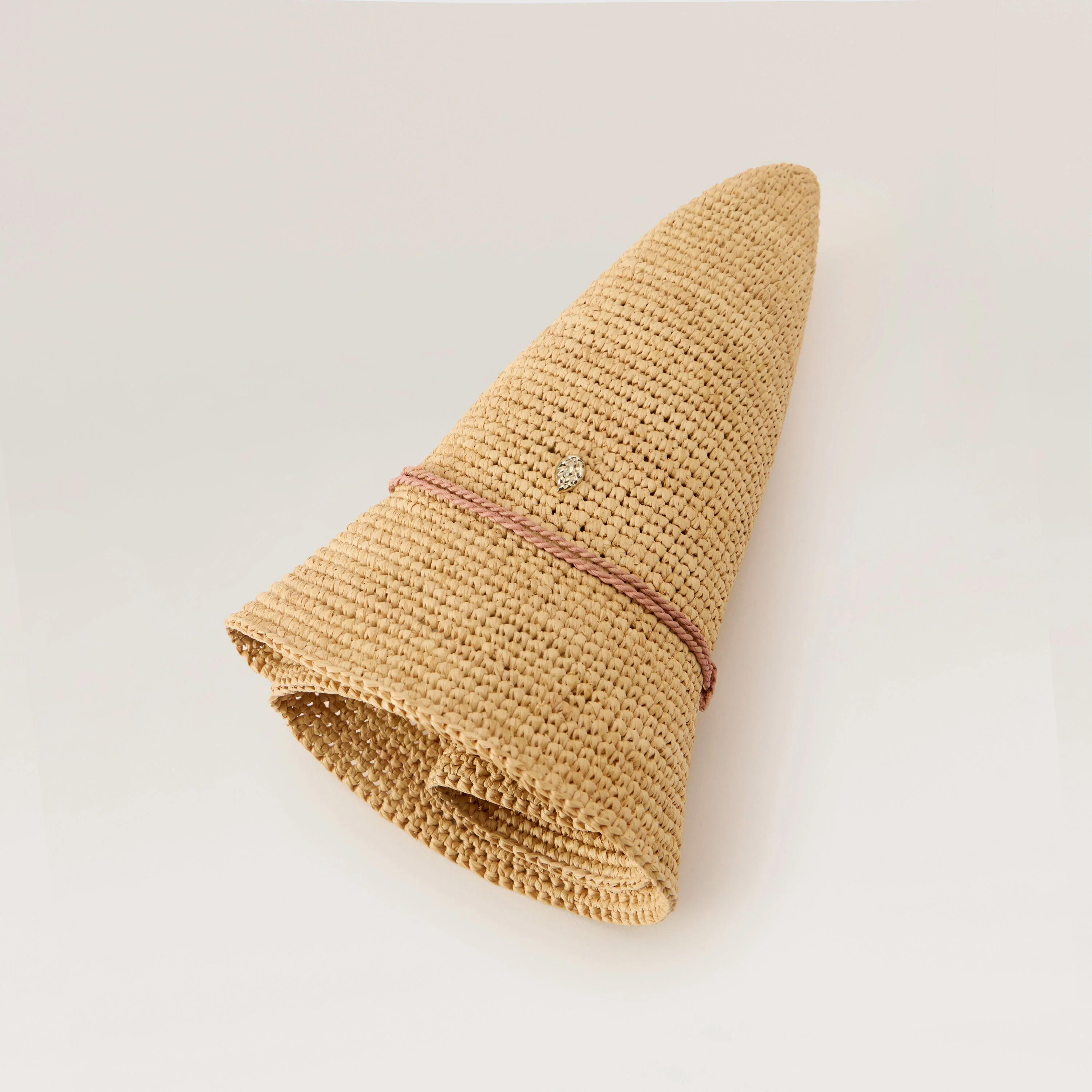 Villa 6 Raffia Crochet Cloche - Image 4